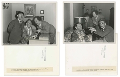Lot of Twenty 10 x 8 Glossy Photos From Nine Different Three Stooges Films, Complete List List Online at NateDSanders.com -- Very Good Condition